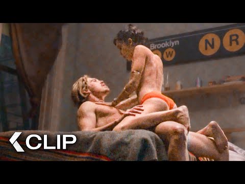 Austin Butler & Zoë Kravitz HOT Kissing Scene – CAUGHT STEALING Clip (2025)