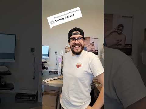 Do Manmade Boxers Ride Up? NO CHANCE #shorts