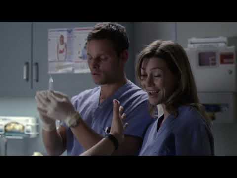 Grey's Anatomy – Alex, Meredith, Izzie y Cristina ven el trasero de George (1×09) [Español Latino]