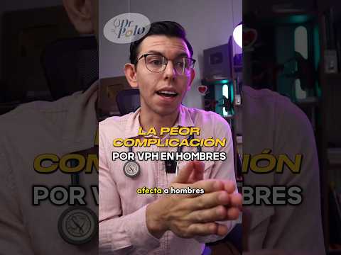 ¡La peor complicación de VPH en el varón! 😳 #medicina #sabiasque
