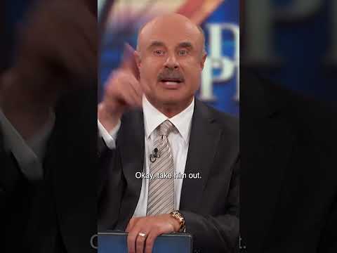 Man Named ‘Sexy Vegan’ Removed from ‘Dr. Phil’ Set #drphil #obsessions #outburst