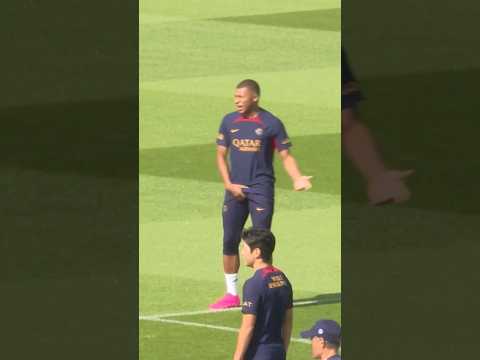 Mbappe got hit on the nuts 😬 #mbappe #kylianmbappe #psg #realmadrid