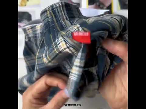 Men's Plaid Front Pouch Boxer Shorts | Mr Saker