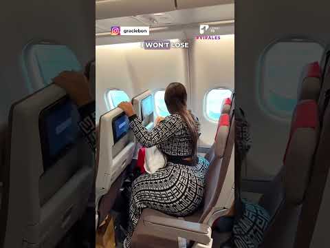 Mujer pide a las aerolíneas tener sillas más grandes: su trasero ocupa más de una | Canal 1 #Shorts