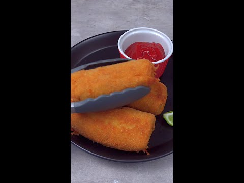 Rollitos de jamón y queso, prácticos, fáciles y deliciosos! #receta #queso #jamon